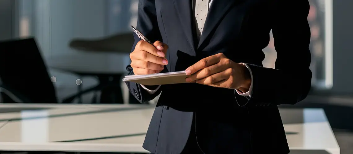 A professional valuer conducting an inspection in Adelaide